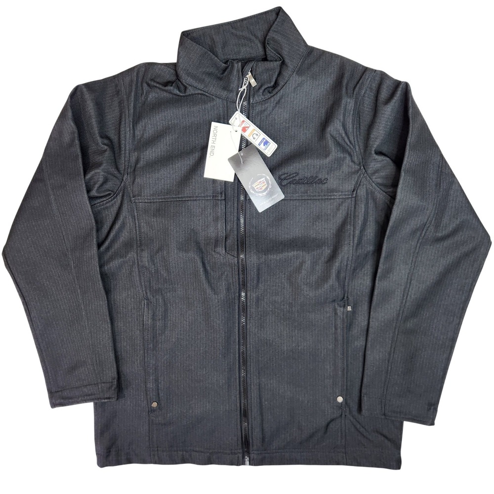 Cadillac Collection North End Mens Full Zip Water Resistant Jacket Size M NWT